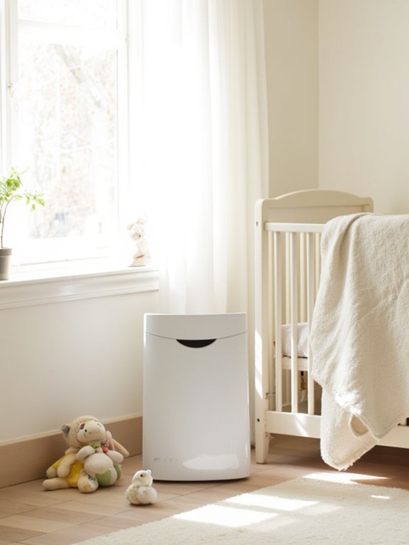 compact air purifier features