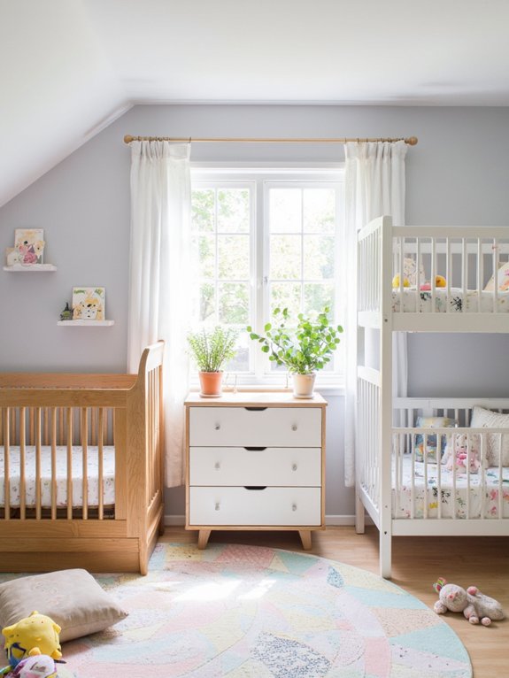 Top 3 Space-Saving Cribs for Shared Nurseries. Cribs