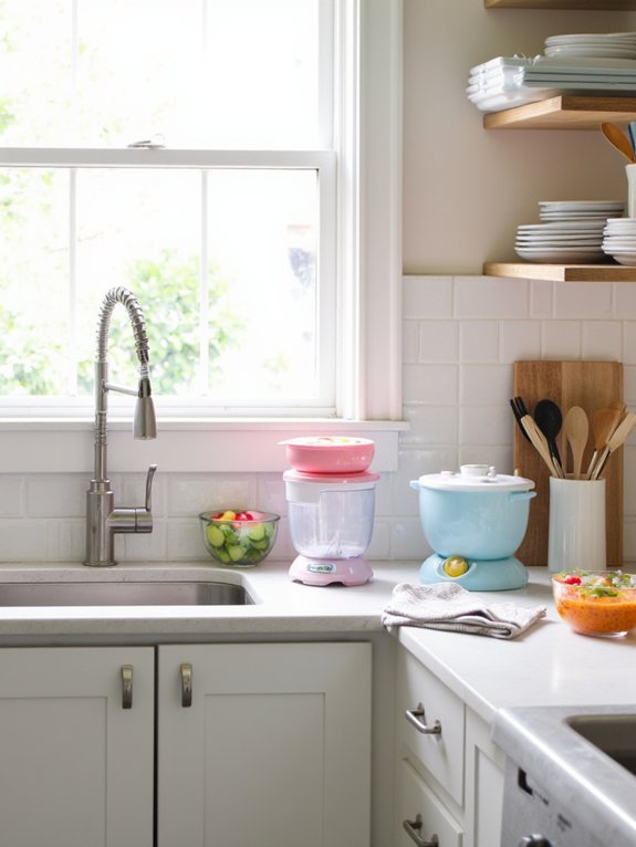 compact efficient baby food makers