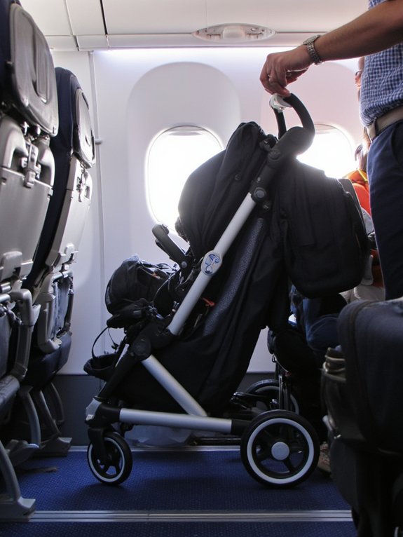 compact lightweight travel friendly strollers