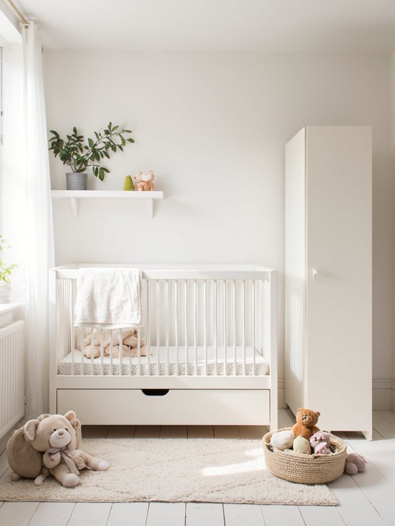 compact multifunctional nursery furniture