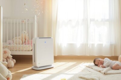 compact nursery air purifier