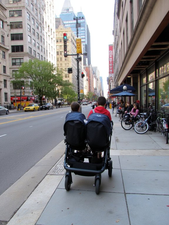 compact tandem stroller convenience