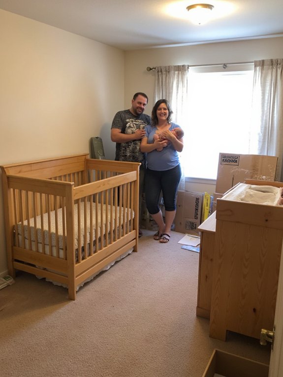 convenient nursery furniture sets
