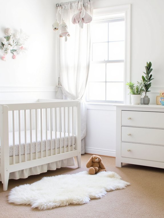 convertible crib and dresser
