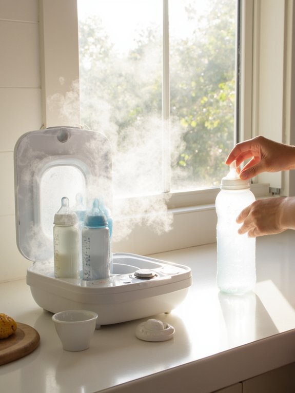 dedicated sterilizers ensure cleanliness