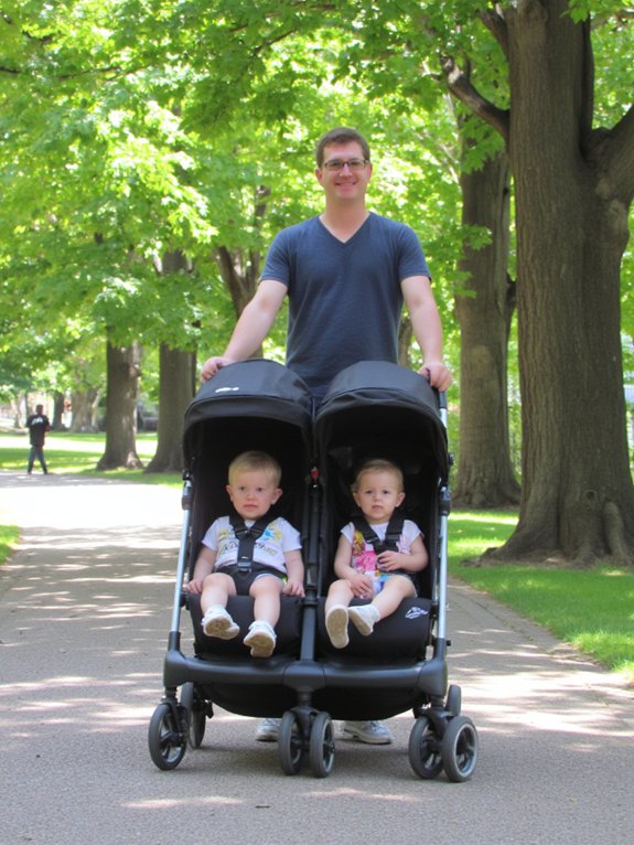 Best Double Strollers for Tall Parents: Top Picks. Double & Triple Strollers