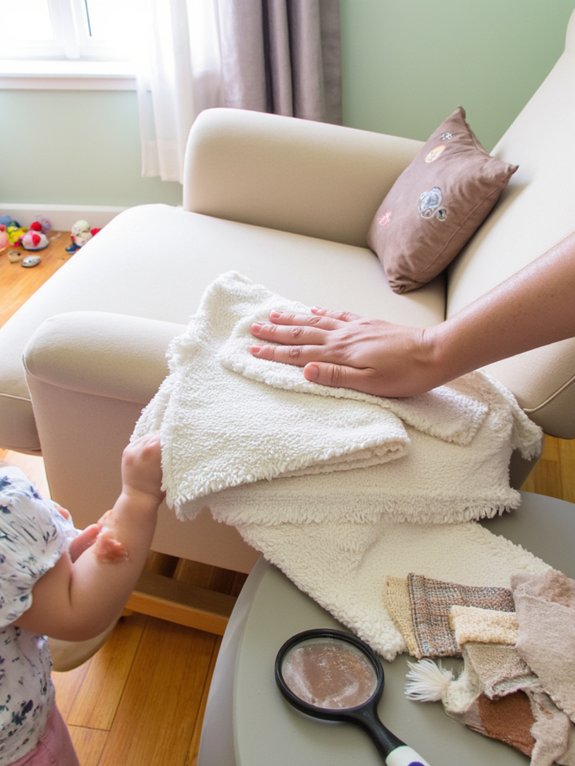 durable cleanable nursery fabrics