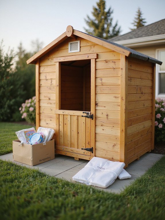 easy assembly outdoor playhouse