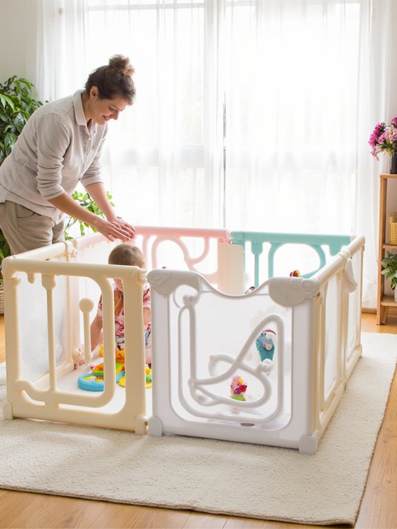 Top Easy-to-Clean Baby Playpens for Parents. Play Yards & Playpens