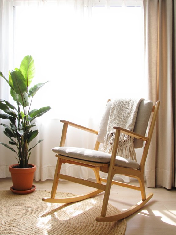 eco friendly nursery rocking chairs