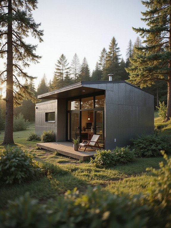 eco friendly steel tiny homes
