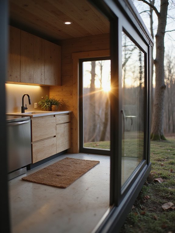 efficient compact kitchen design