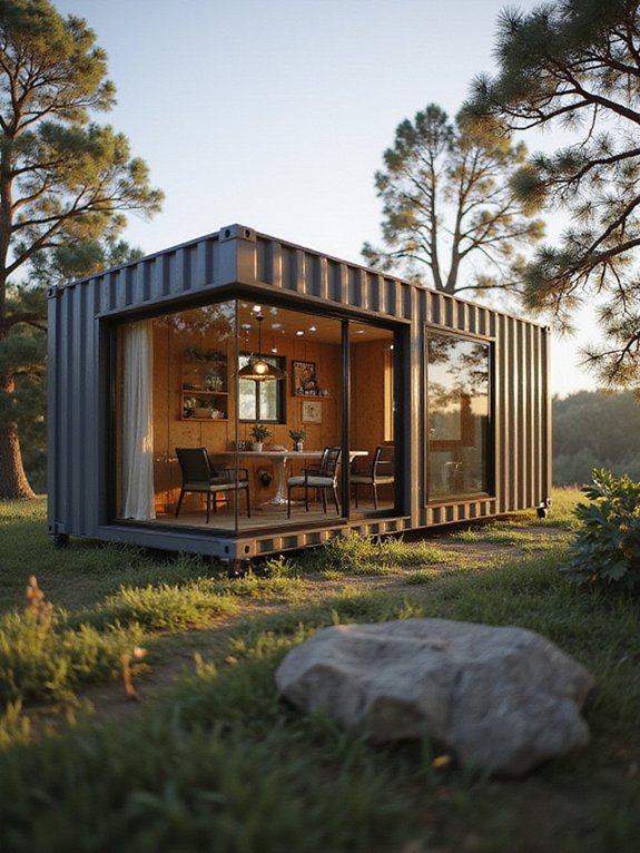 energy efficient portable housing