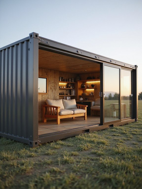 flexible modular container homes