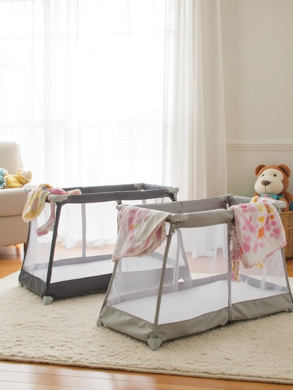 floor resting crib safety