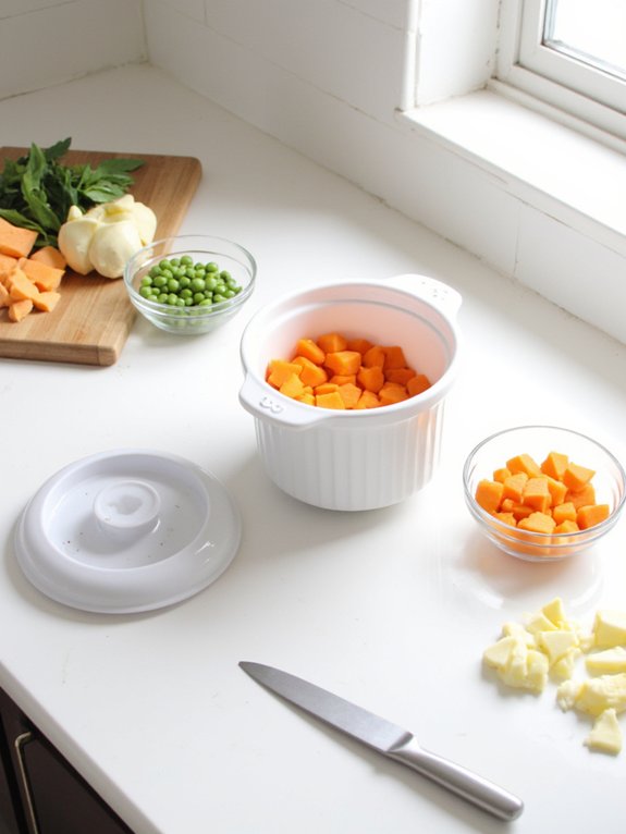 homemade baby food preparation