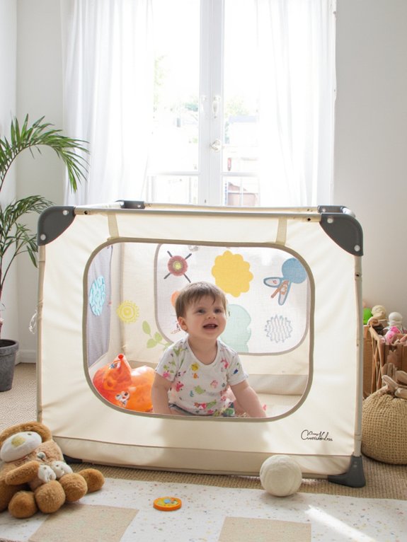 interactive safe playtime space