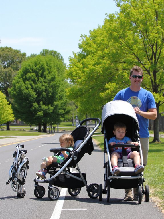lightweight compact stroller convenience