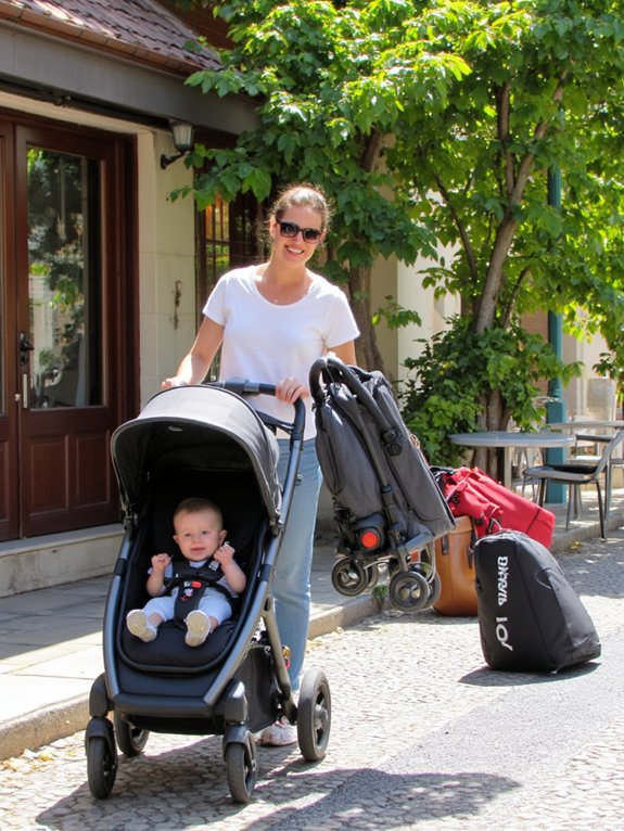 lightweight compact user friendly stroller