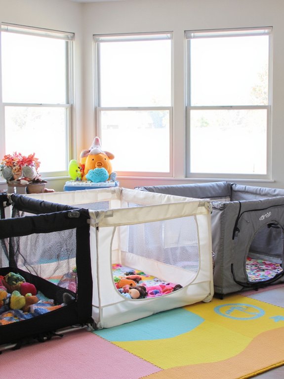 lightweight portable play yards