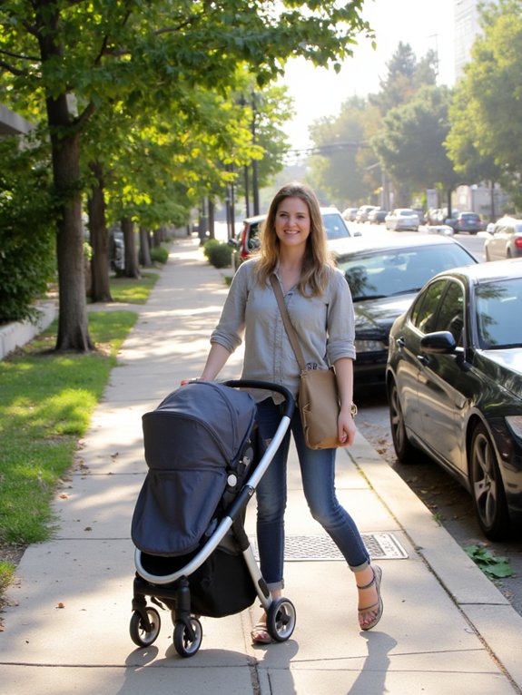 lightweight strollers for petite moms