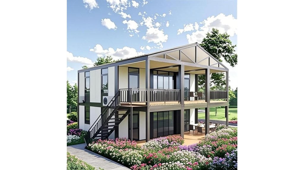 luxury prefab container home