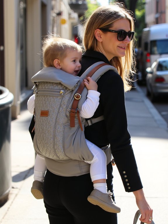luxury toddler carriers stylishly designed