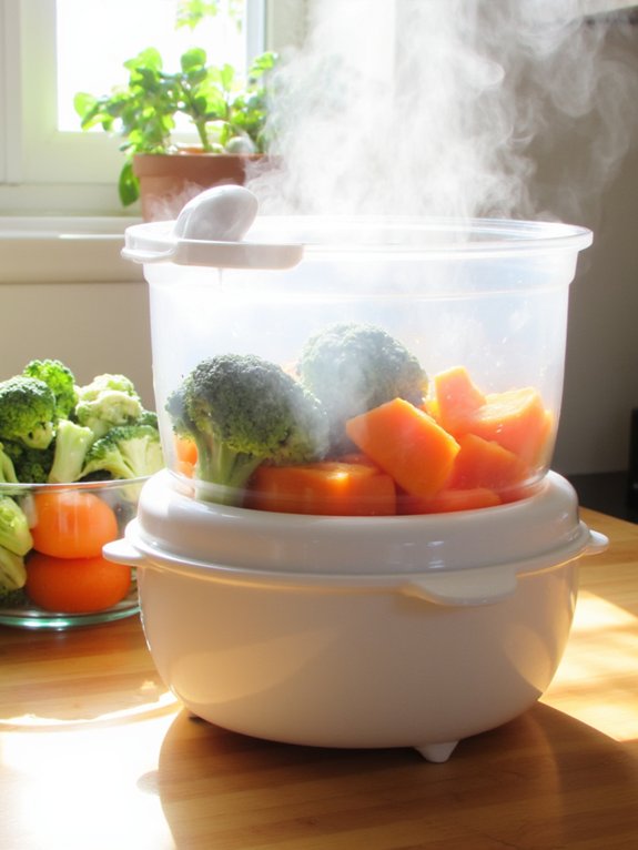 maximize nutrient retention steaming