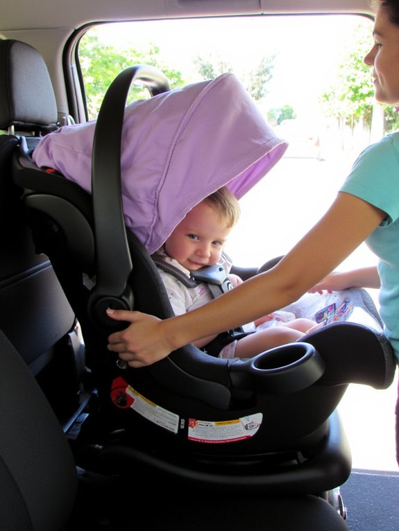maximize rear facing car safety