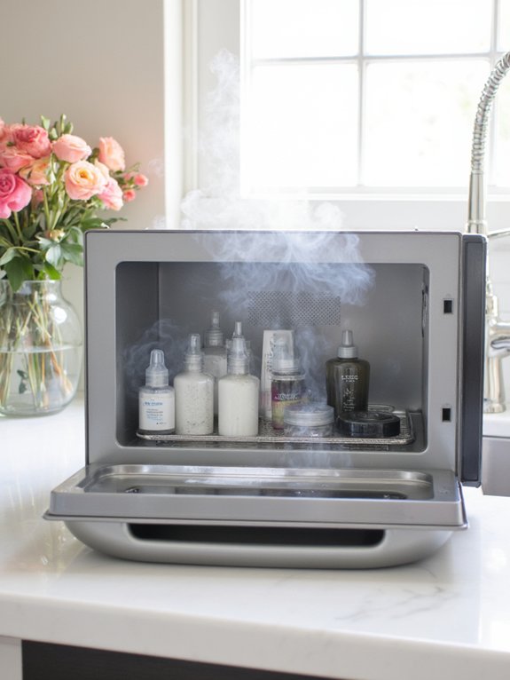 microwave sterilizer compatibility and speed