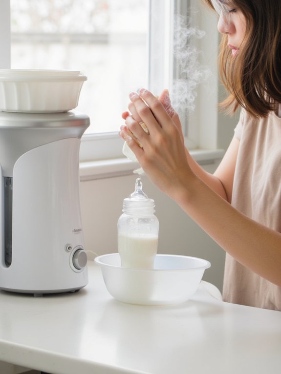 milk temperature safety check
