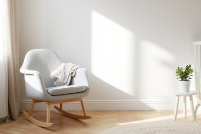 minimalist nursery glider chairs