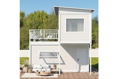 modern two story tiny house