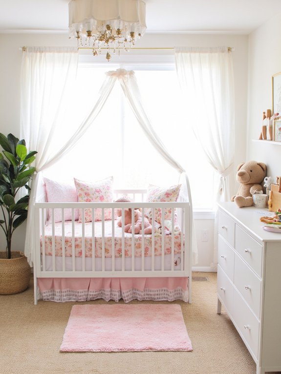 How to Style Modern White Nursery Sets for Girls. Nursery Furniture Sets