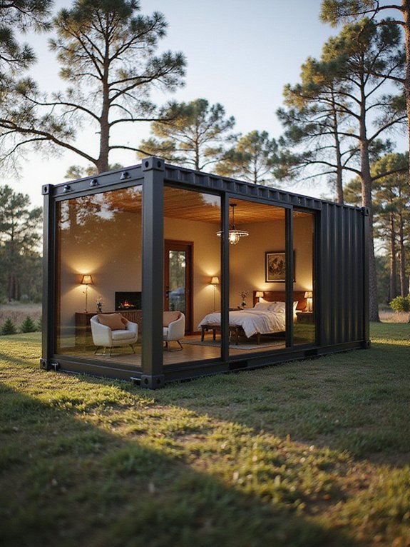 modular container interior specifications