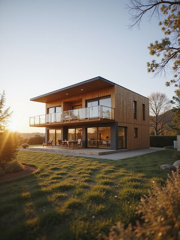 modular durable flatpack house