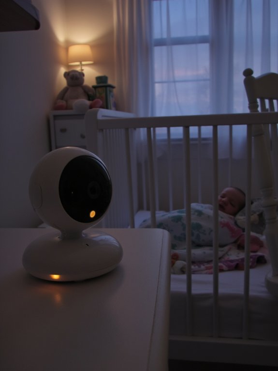 motion enabled baby monitor features