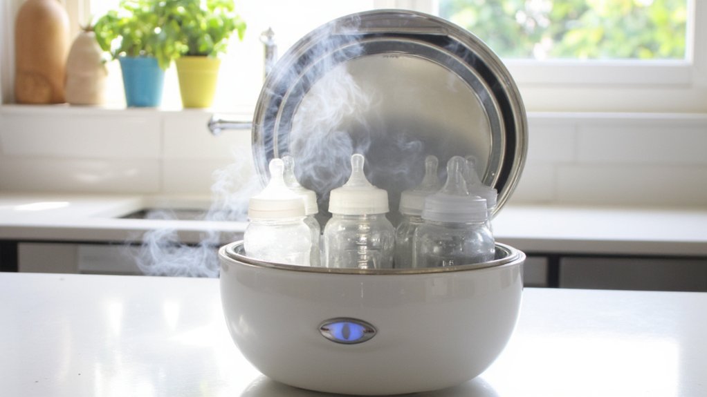 multi bottle baby sterilizer
