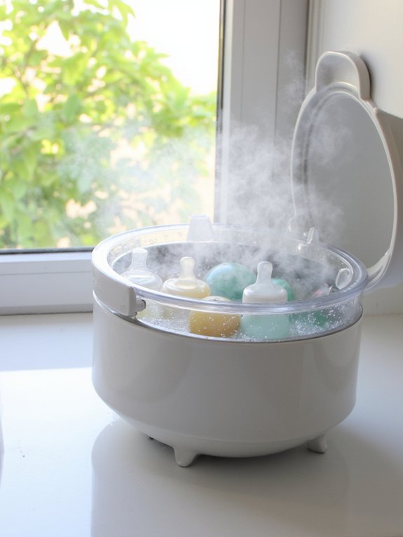 What Sterilizer Handles Several Baby Bottles Together?. Bottle Sterilizers & Warmers