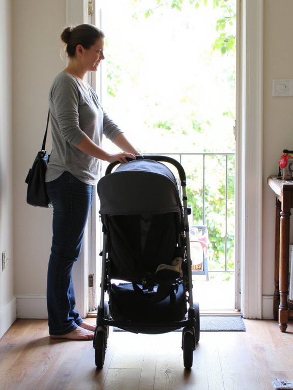 What Narrow Double Stroller Fits Through Doorways?. Double & Triple Strollers