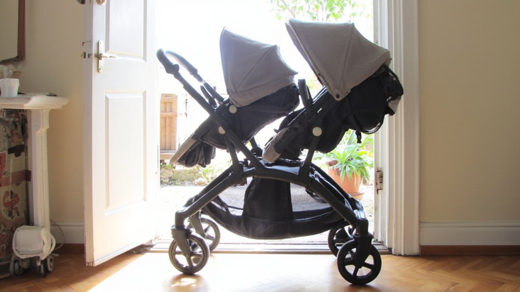 narrow double stroller options