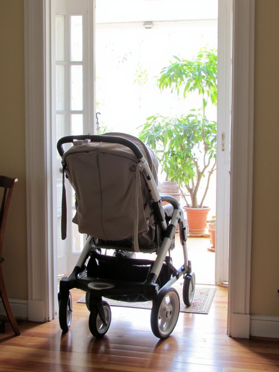 narrow double strollers options