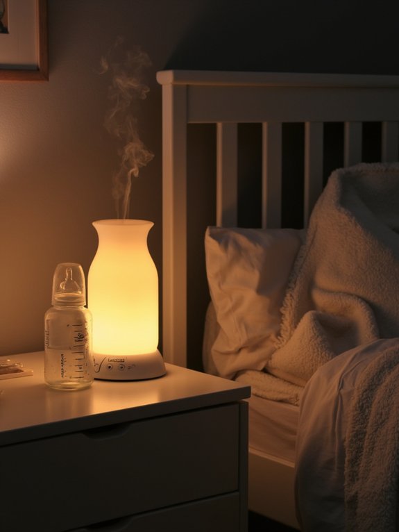 night feed bottle warmer features