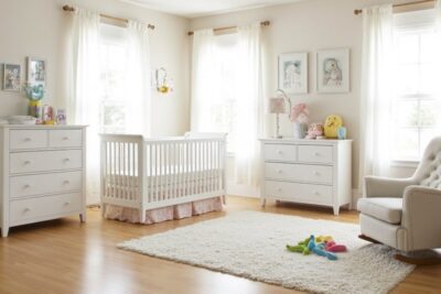 nursery furniture with rocking chair
