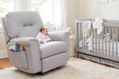 nursery gliders with pockets