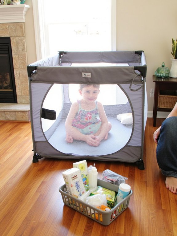 organized essentials for toddlers
