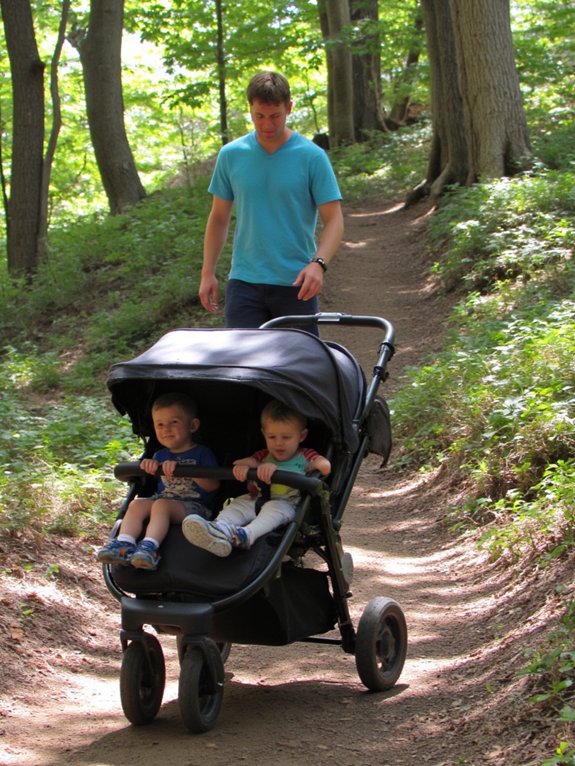 outdoor adventure double strollers