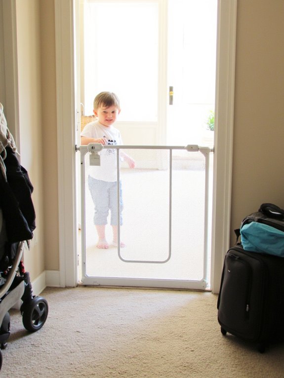 portable baby gate options