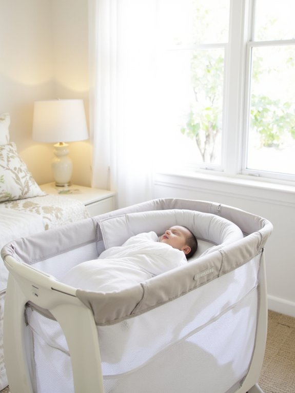 portable lightweight safe bassinet